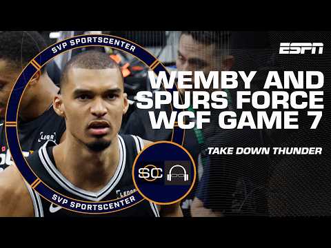 GAME 7 FORCED ‼️ Wemby leads Spurs past SGA & OKC in WCF Game 6 👀 | SC with SVP thumbnail
