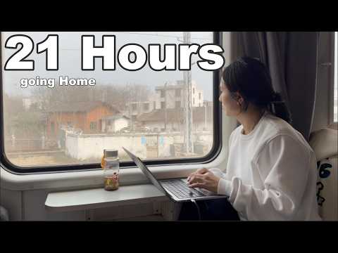 Daily Life in China ?? | Going Home from a Megacity to Rural China | 21 Hours on a Sleeping Train thumbnail