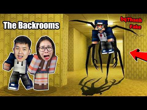 bqThanh Dọa Ma Troll Ốc Hóa Thành Quái Vật THE BACKROOMS Trong Minecraft thumbnail