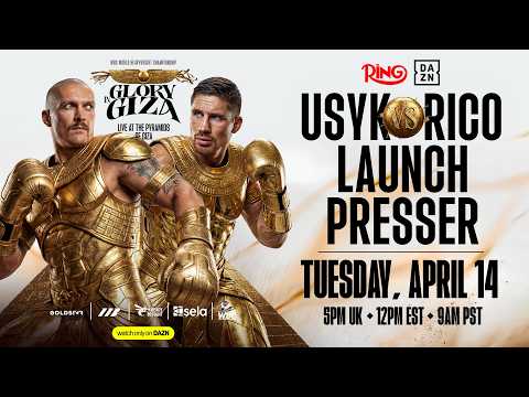Oleksandr Usyk vs Rico Verhoeven | LAUNCH PRESS CONFERENCE thumbnail