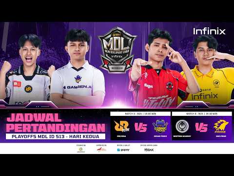 🔴LIVE | INFINIX MDL ID S13 | Babak Playoffs - Hari 2 thumbnail