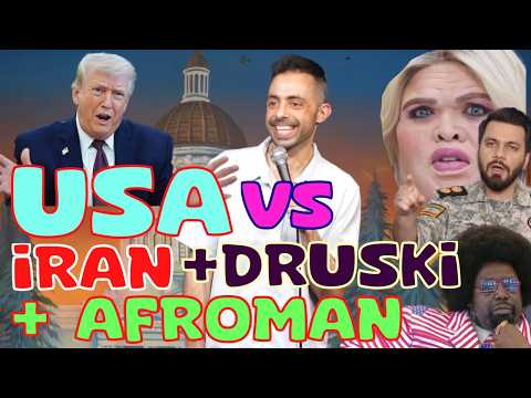 USA VS IRAN + DRUSKI + AFROMAN | STAND UP COMEDY  thumbnail