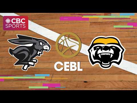 CEBL: Ottawa BlackJacks at Brampton Honey Badgers | #basketball thumbnail