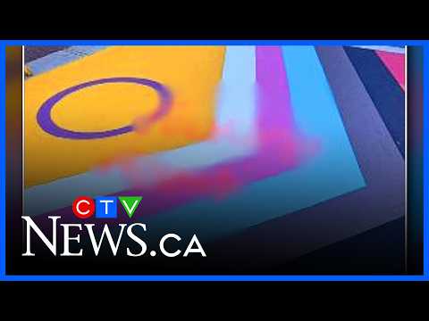 Hateful graffiti targets Pride crosswalk in Smiths Falls thumbnail