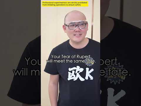 Stronger Than Steel… How Many Hits Can Break Rupert’s Drop? ? [REPO] thumbnail