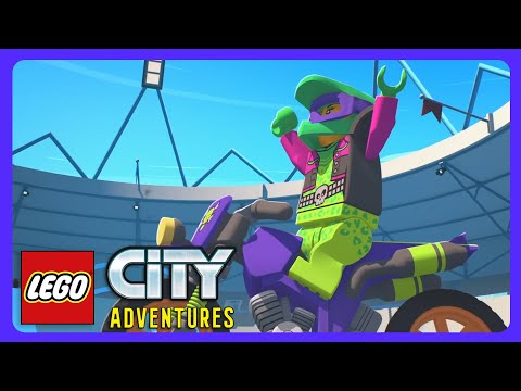 LEGO City - ¡Duelo de acrobacias increíbles! | Dibujos Infantiles | WildBrain Niños thumbnail