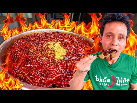 I Tried the World’s Spiciest Thai Food!! (Almost Died) thumbnail