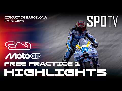 Martin Crash! Alex Marquez Tercepat - MotoGP Free Practice 1 | MotoGP™ Catalunya thumbnail