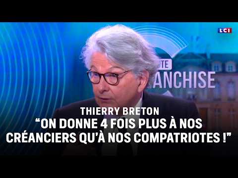 Thierry Breton : "On donne 4 fois plus à nos créanciers qu'à nos compatriotes !"｜LCI thumbnail