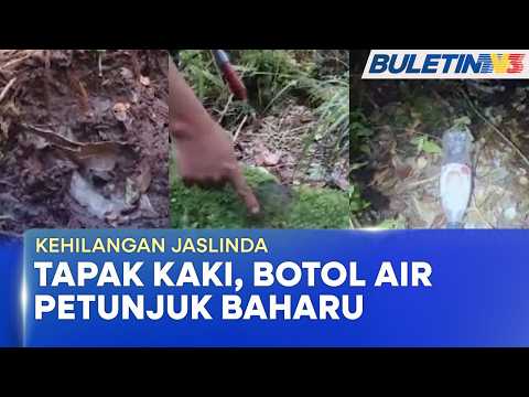 KEHILANGAN JASLINDA | Pasukan SAR Jumpa Tapak Kaki, Botol Air Dan Bungkusan Makanan Ringan thumbnail
