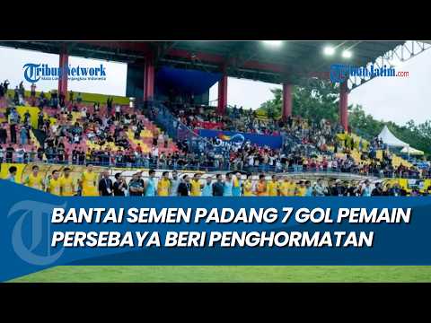 PERSEBAYA BERI PENGHORMATAN, Usai Bantai Semen Padang 7 Gol thumbnail