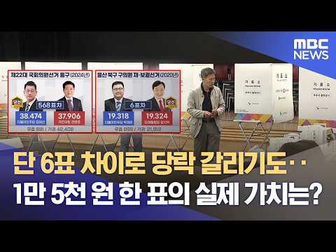 소중한 한 표의 가치는? (2026.06.02/뉴스데스크/울산MBC) thumbnail
