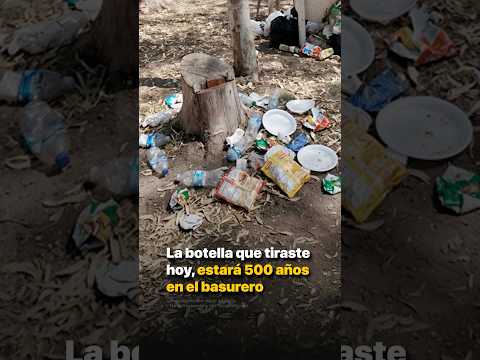La botella que tiraste hoy, estará 500 años en el basurero thumbnail
