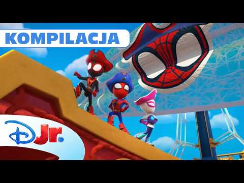 🏴‍☠️ Przygody na morzu | Spidey i super-kumple | Disney Junior Polska thumbnail
