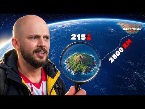 وصلت الجزيرة المأهولة الأكثر عزلة في العالم (بعد أسبوعين في المحيط)! 🗺️ thumbnail