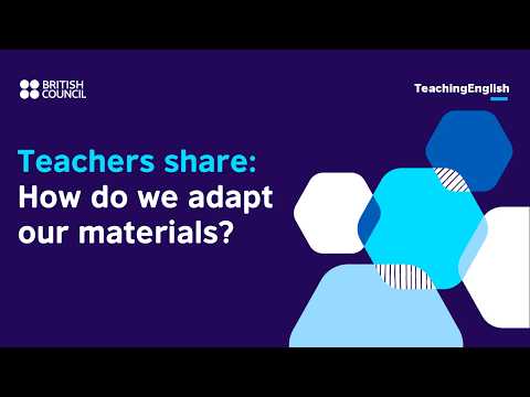 How do we adapt our materials? thumbnail