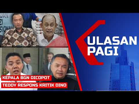 LIVE ULASAN PAGI - Kepala BGN Dadan Hindayana Dicopot, Polemik Kunker Prabowo ke Luar Negeri thumbnail