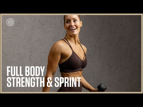 37MIN Full Body Strength + Sprint // Day 45: HR12WEEK 5.0 thumbnail