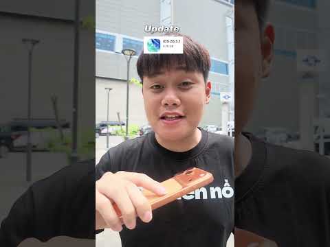 iOS 26.5.1 khắc phục lỗi iPhone không nhận sạc!!! thumbnail
