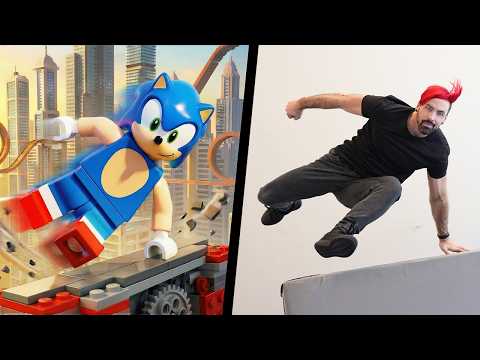 I Tried Stunts From The LEGO Movie IN REAL LIFE! thumbnail