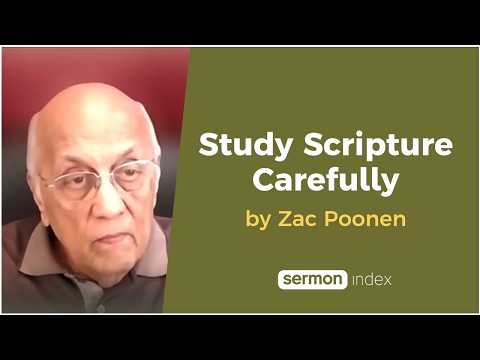 Study Scripture Carefully by Zac Poonen thumbnail