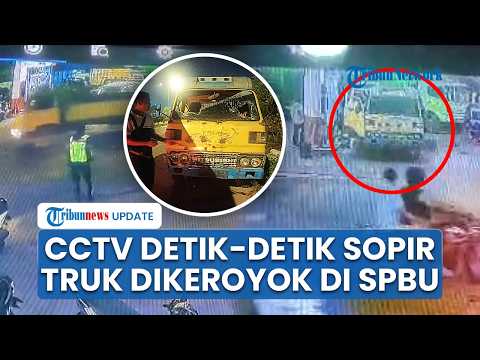 CCTV Detik-detik Sopir Truk Dikeroyok 7 Orang hingga Tewas di SPBU Palembang, Polisi Buru Pelaku thumbnail