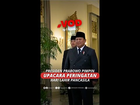 PRESIDEN PRABOWO PIMPIN UPACARA PERINGATAN HARI LAHIR PANCASILA #short thumbnail