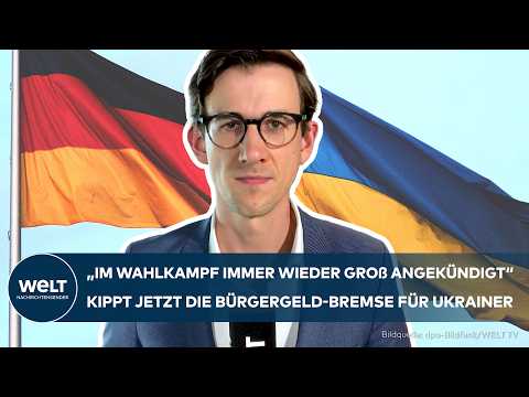 BÜRGERGELD-BREMSE FÜR UKRAINER: Jetzt gibt es Zoff zwischen Bund und Ländern! Kippt der Zeitplan? thumbnail