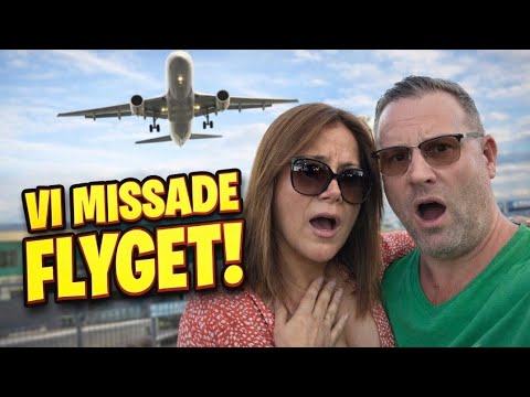 INTE IGEN! Vi missade flyget för 3:e GÅNGEN... 🤦‍♂️ thumbnail