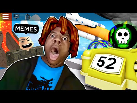 ROBLOX Natural Disaster Survival Funny Moments (MEMES) thumbnail