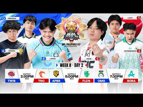 ? LIVE | MPL PH S17 | ENGLISH - Week 8 Day 2 thumbnail