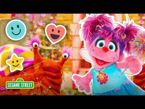 Happy Feelings Magic 😀| Abby's Sparkle Sitters ✨| Sesame Street thumbnail