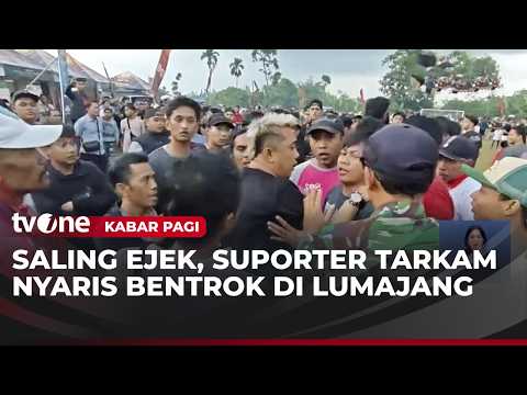 Dipicu Saling Ejek, Suporter Tarkam Ricuh! | Kabar Pagi thumbnail