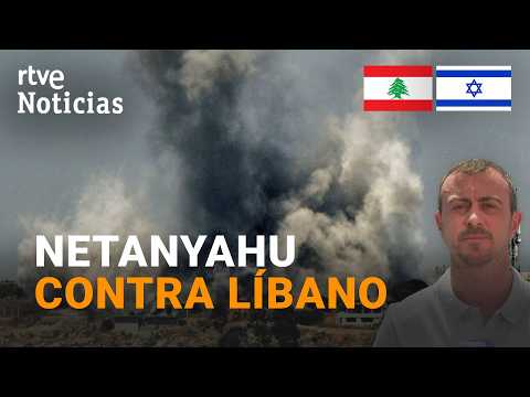 NETANYAHU ordena SEGUIR AVANZANDO en LÍBANO y ATACAR BEIRUT |RTVE Noticias thumbnail