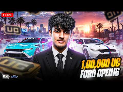 1,00,000 UC FORD opening Scrims + Ultimate Royale | iQOOSouLGoBLiN is Live?? BGMI! thumbnail
