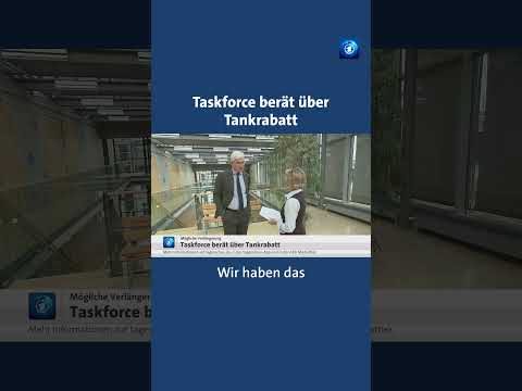 Kommt die Verlängerung des Tankrabatts? Taskforce berät #tanken #sprit #tagesschau #nachrichten thumbnail