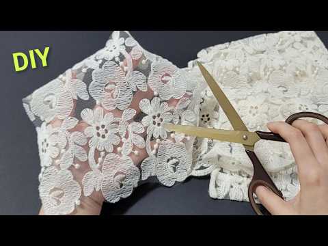 Don't Throw Away Waste Curtain Tulle! Amazing DIY Idea - Tips and tricks thumbnail
