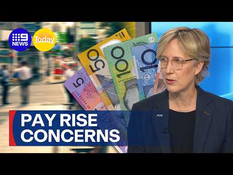 Inflation concerns over minimum wage pay rise | 9 News Australia thumbnail