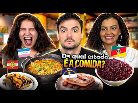 ACERTE O ESTADO PROVANDO A COMIDA! thumbnail