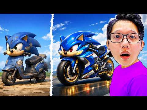 我把最弱的音速小子機車升級成最強的頂級音速重機 thumbnail