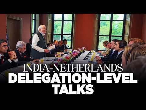 LIVE: PM Modi holds delegation-level talks with Prime Minister Rob Jetten of Netherlands thumbnail