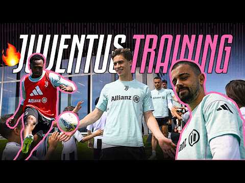 Watch JUVENTUS TRAINING 🔥 Last Serie A match awaits! 🔚⚽ thumbnail