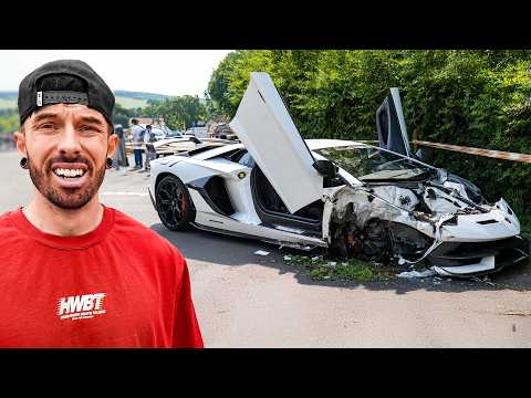 I BOUGHT A WRECKED LAMBORGHINI SVJ thumbnail