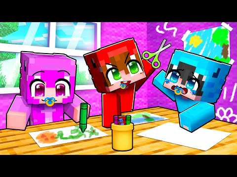 Mi Primer Día en la Guardería en Minecraft! thumbnail