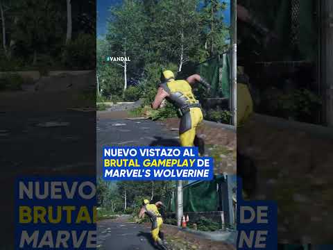 Así es el BRUTAL GAMEPLAY de Marvel's Wolverine 😱 #marvel #wolverine #lobezno #gaming #ps5 #vandal thumbnail