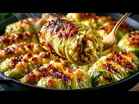 I cook cabbage like this every weekend ❗ Such a simple, very tasty and Quick One-Pan Dinner ❗ thumbnail