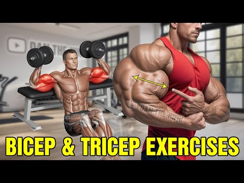 6 Simple Bicep and Tricep Exercises to Get Bigger Arms Faster thumbnail