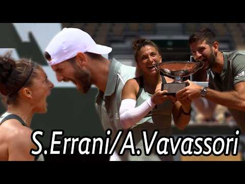 笑捧合拍第四座大滿貫金盃 義大利組合S.Errani/A.Vavassori完成連霸 | 2026 法國網球公開賽 混雙決賽 thumbnail