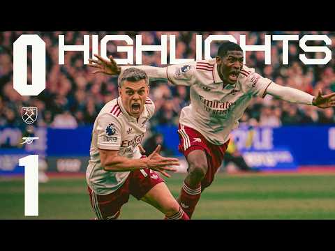 TROSSARD SENDS US FIVE POINTS CLEAR ? | HIGHLIGHTS | West Ham vs Arsenal (0-1) | Premier League thumbnail