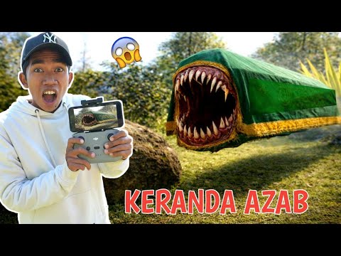 DRONE MEREKAM KERANDA TERBANG BERH4NTU KELILING DIKOMPLEK RUMAH KITA??😱 | Mikael TubeHD thumbnail